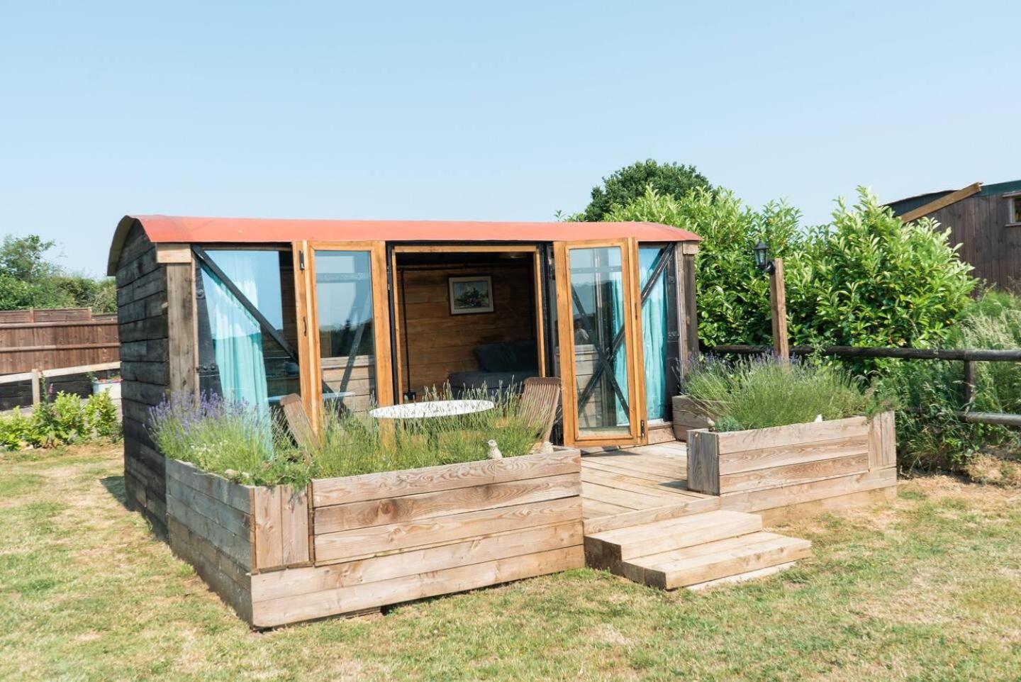 Swallowfield Glamping-Station Master Yeovil Esterno foto